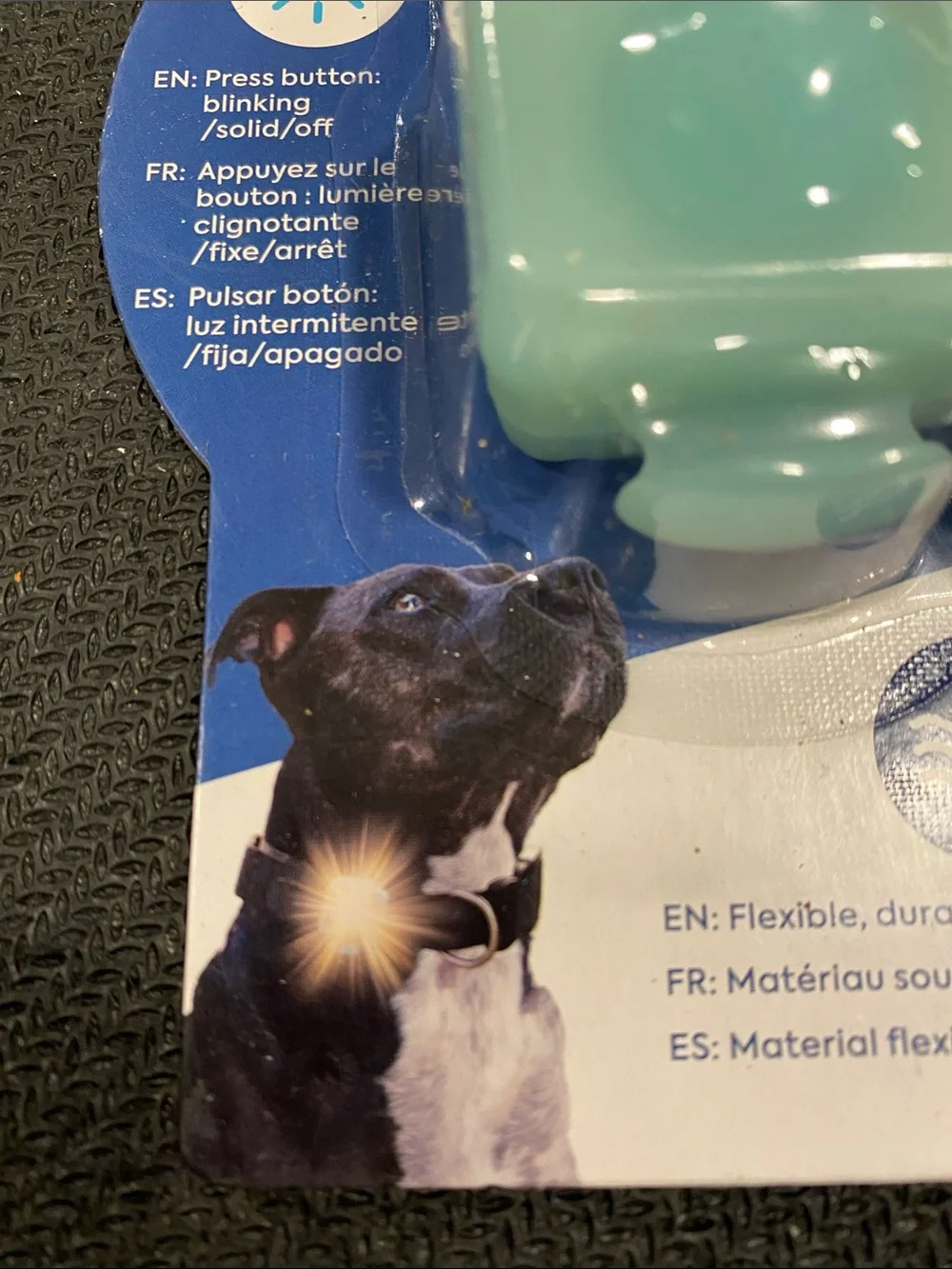 Sherpa See Me Rechargeable Pet Light - Mint Green